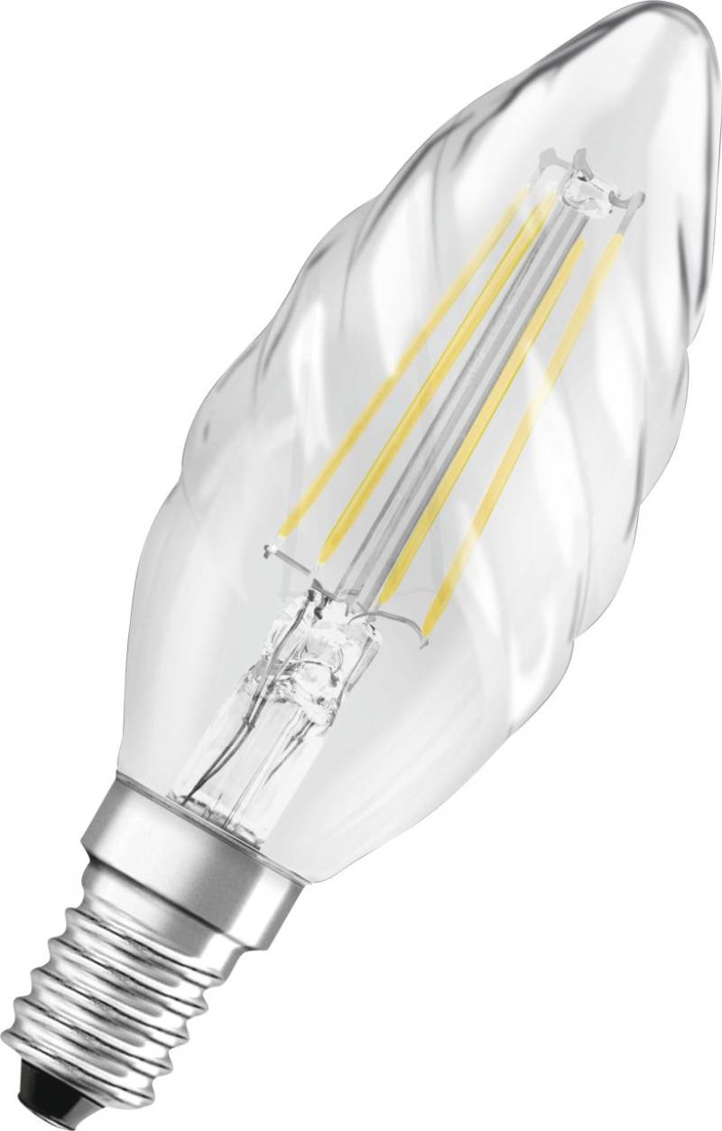 Osram LED Leuchtmittel Classic BW40 E14 4W warmweiß, klar von Osram