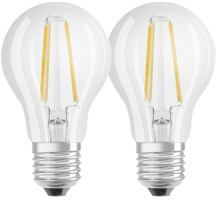 Osram LED Leuchtmittel Star CL E27 4W warmweiß klar 2er Pack Osram LED Leuchtmittel Star CL E27 4W warmweiß klar 2er Pack von Osram