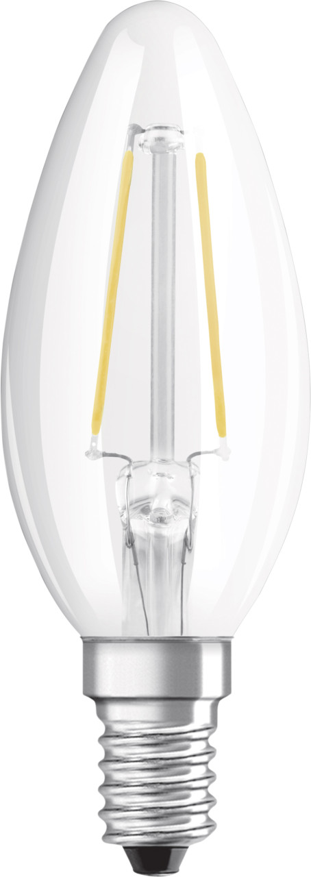 Osram LED Kerzenlampe Star E14 2,5W warmweiß, klar von Osram