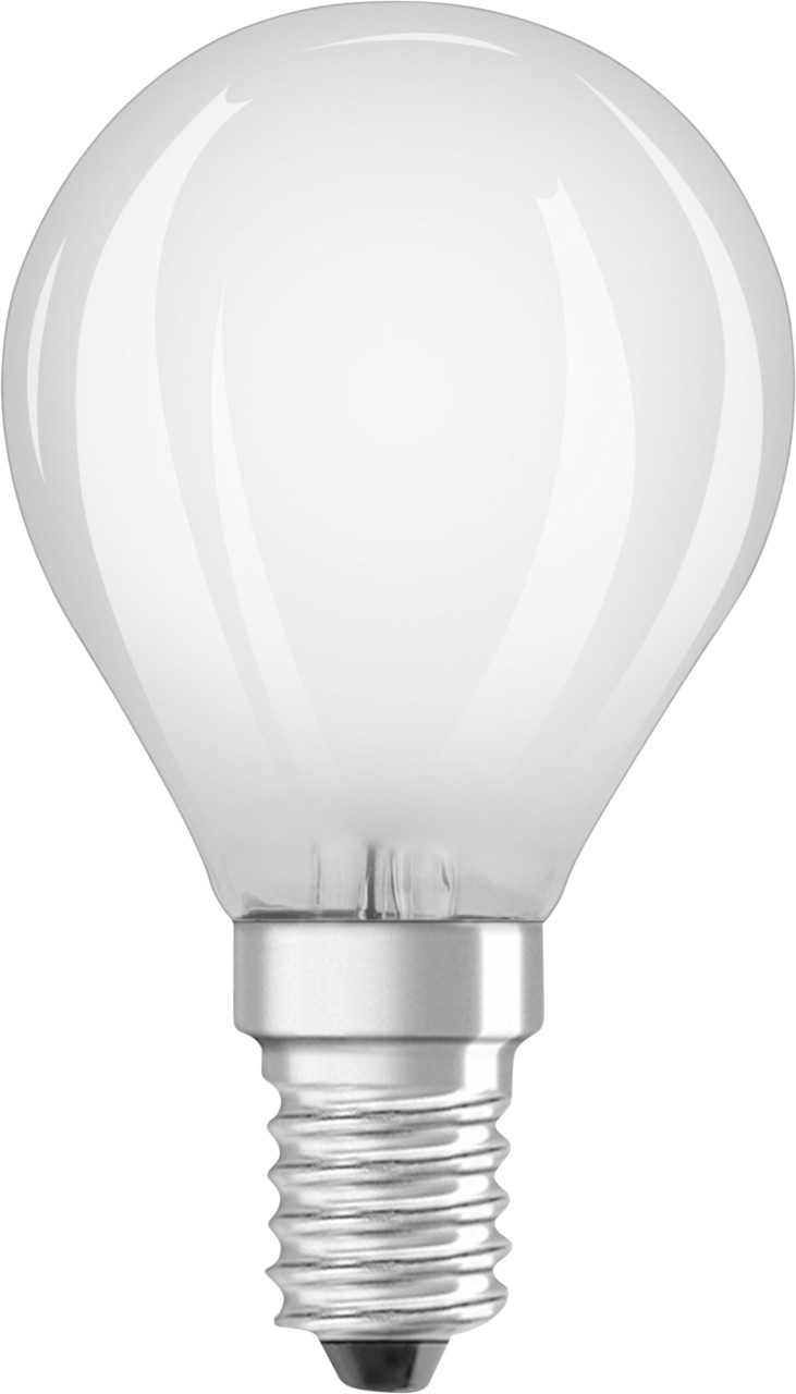 Osram LED Leuchtmittel Clas P40 E14 4W 2er Pack warmweiß, weiß matt von Osram