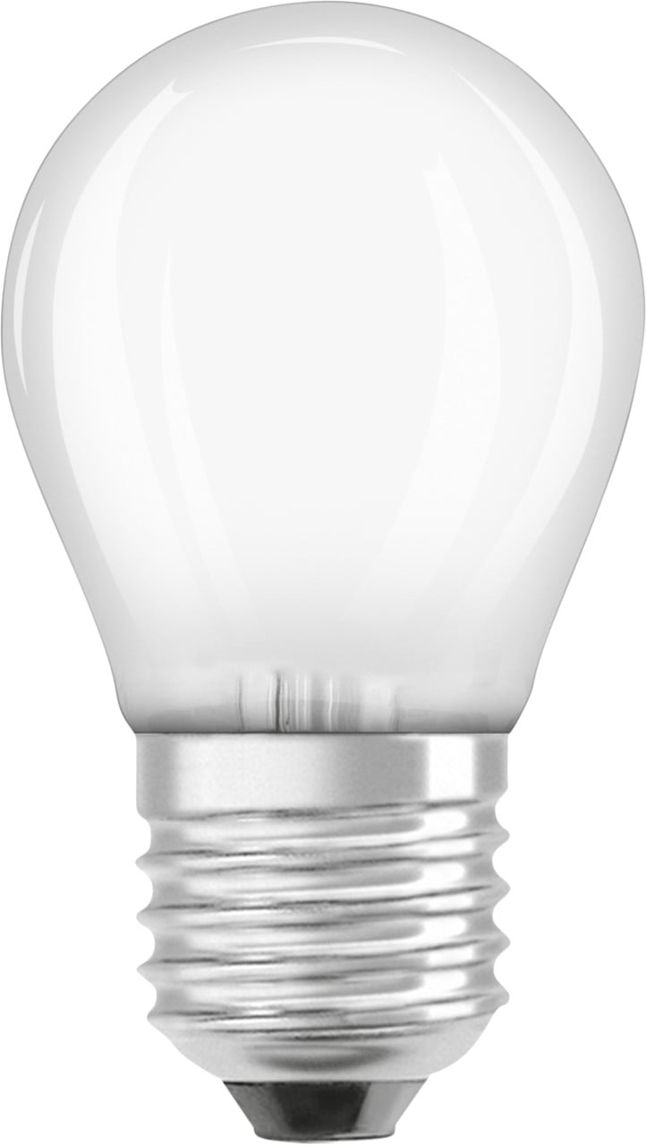 Osram LED Leuchtmittel Clas P40 E27 4W 2er Pack warmweiß, weiß matt von Osram