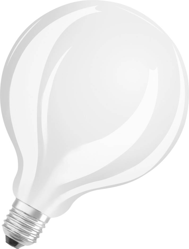 Osram LED Leuchtmittel Globe 95 E27 11W warmweiß, dimmbar, weiß-matt von Osram