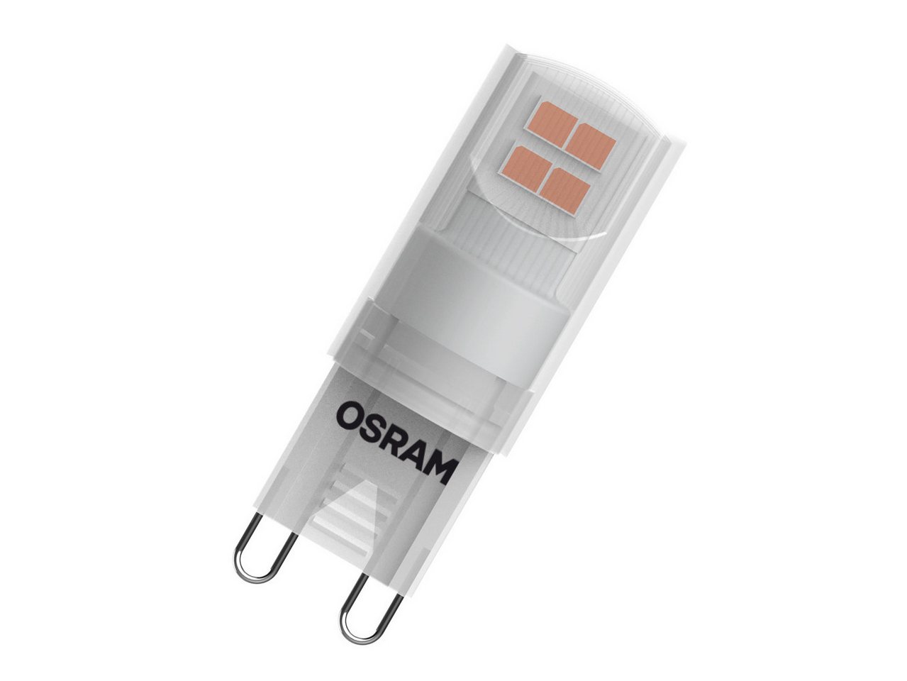 Osram LED-Leuchtmittel Osram LED Stiftsockellampe Pin G9 1,9 W warmweiß, Nicht dimmbar nicht Smart Home-fähig Osram LED-Leuchtmittel Osram LED Stiftsockellampe Pin G9 1,9 W warmweiß, Nicht dimmbar nicht Smart Home-fähig von Osram