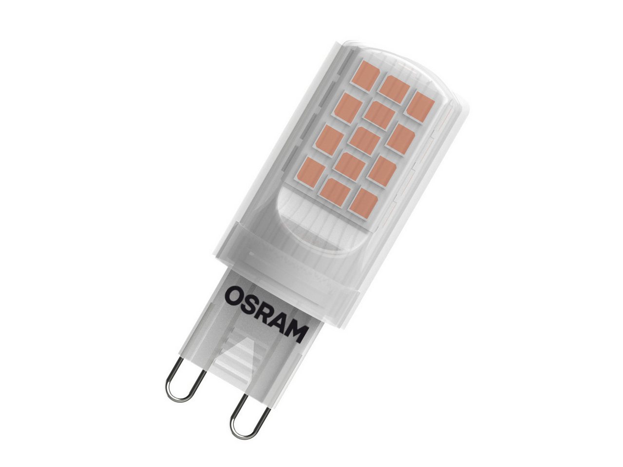 Osram LED-Leuchtmittel Osram LED Stiftsockellampe Pin G9 4,2 W warmweiß, Nicht dimmbar nicht Smart Home-fähig Osram LED-Leuchtmittel Osram LED Stiftsockellampe Pin G9 4,2 W warmweiß, Nicht dimmbar nicht Smart Home-fähig von Osram