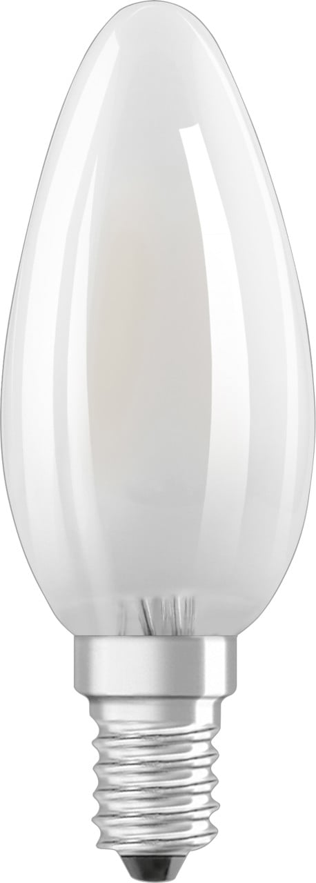 Osram LED Leuchtmittel Retrofit CLB 40 E14 4W warmweiß, weiß matt von Osram
