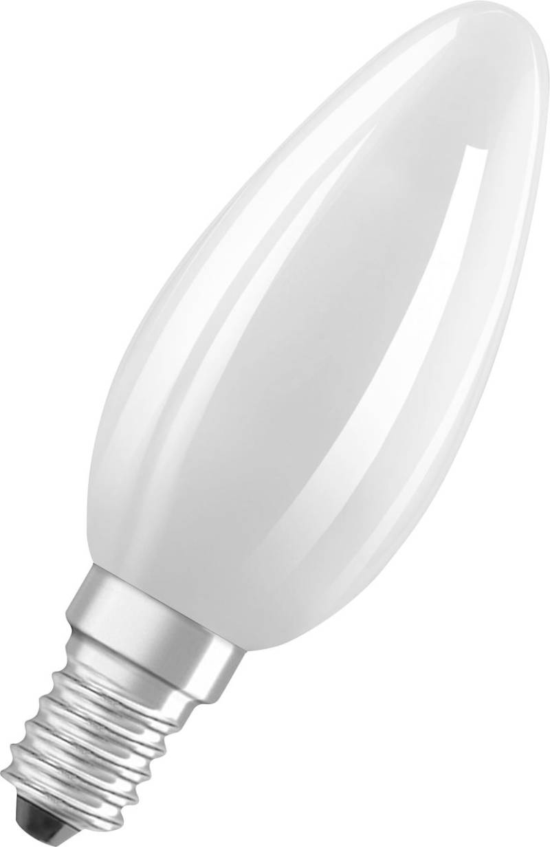 Osram LED Leuchtmittel Star Classic B60 E14 6W warmweiß, weiß matt von Osram