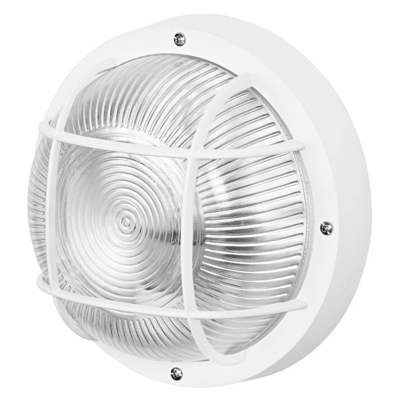 Osram LED Wandleuchte Bulkhead Essential Round E27 weiß von Osram