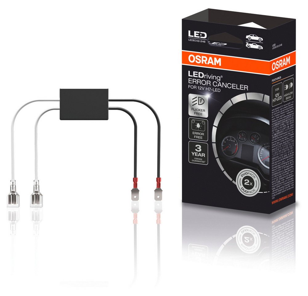 Osram Lampenfassung OSRAM CanBus Lastwiderstand LEDEC02-2HB Bauart (Kfz-Leuchtmittel) Can von Osram