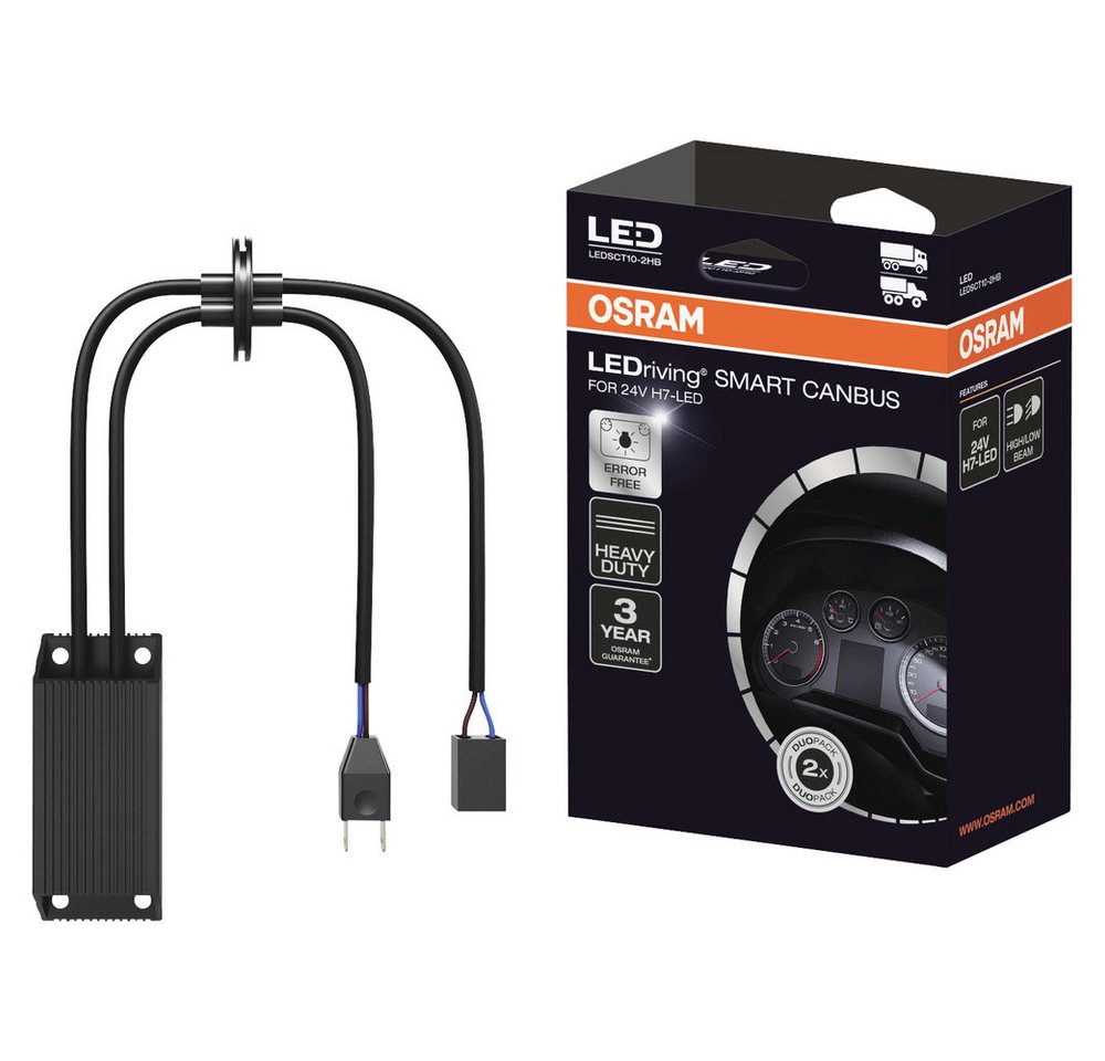 Osram Lampenfassung OSRAM CanBus Lastwiderstand LEDSCT10-2HB Bauart (Kfz-Leuchtmittel) Ca von Osram