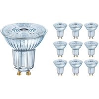 Osram - Mehrfachpackung 10x Ledvance Performance LED-Spot Reflektor GU10 PAR16 4.3W 350lm 36D - 830 Warmweiß Ersatz für 50W von Osram