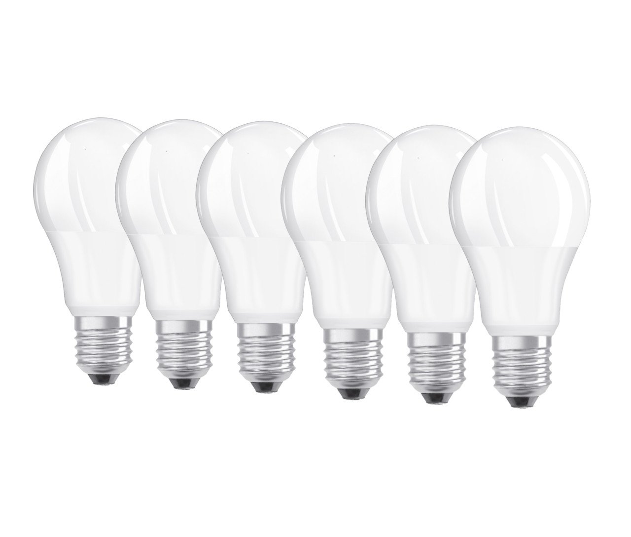 Osram Osram LED Leuchtmittel Klassik A60 E27 6,5 W warmweiß weiß matt 6er Pack Osram Osram LED Leuchtmittel Klassik A60 E27 6,5 W warmweiß weiß matt 6er Pack von Osram