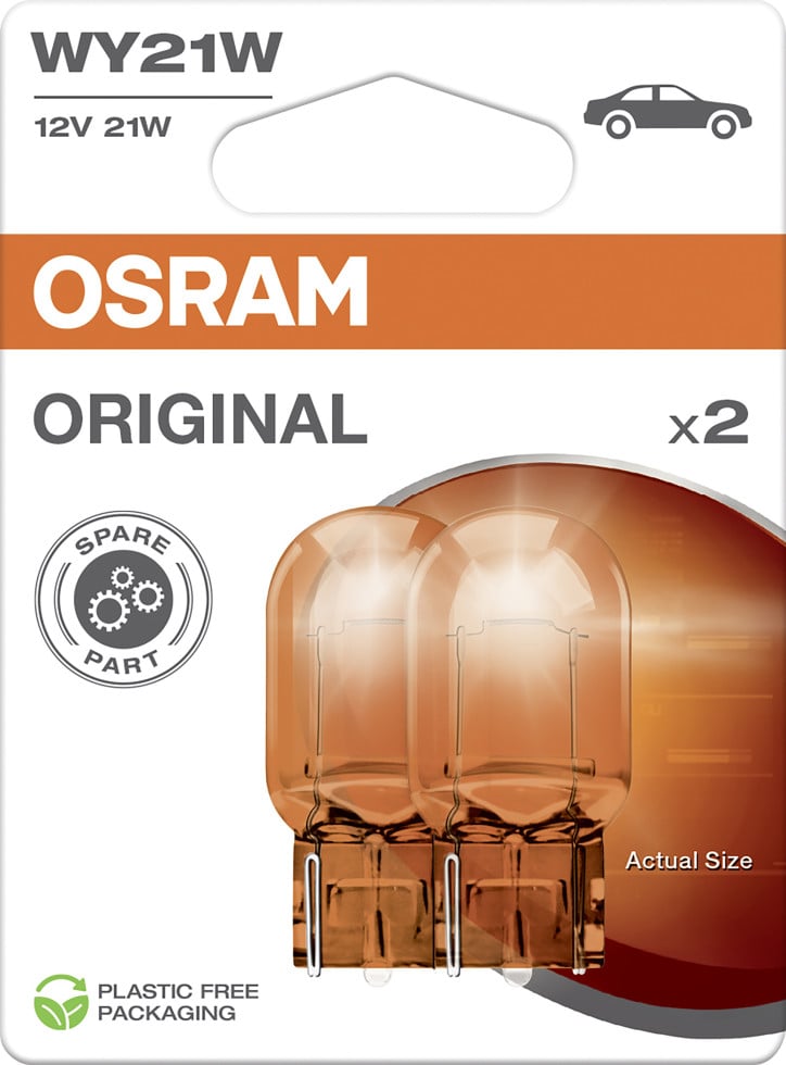 Osram Signallampe WY21W Original 2.0 2 Stück Osram Signallampe WY21W Original 2.0 2 Stück von Osram