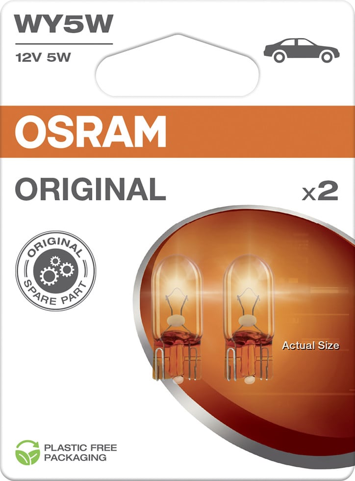 Osram Signallampe WY5W Original 2.0 2 Stück Osram Signallampe WY5W Original 2.0 2 Stück von Osram
