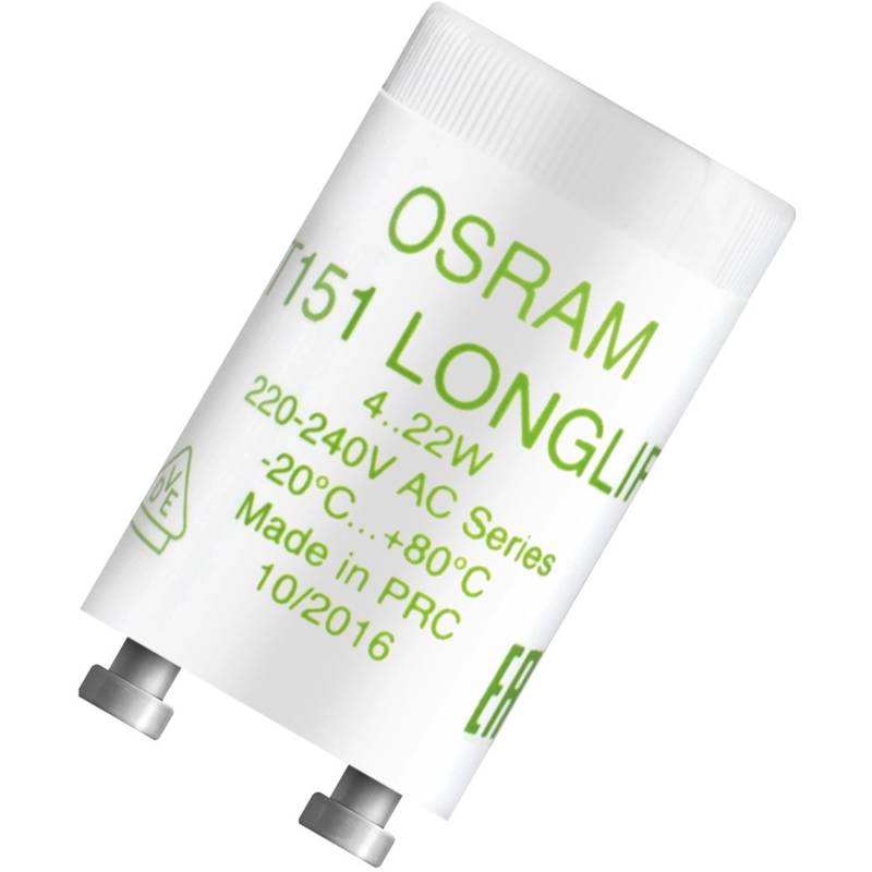 Osram Starter für Leuchtstofflampe 4 - 22 W 4,03 x 2,15 cm (H x Ø) von Osram
