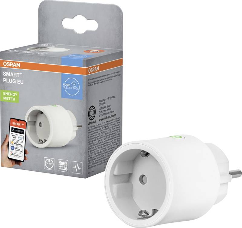 Osram Steckdose SMART+ WiFi Matter EU Weiß von Osram