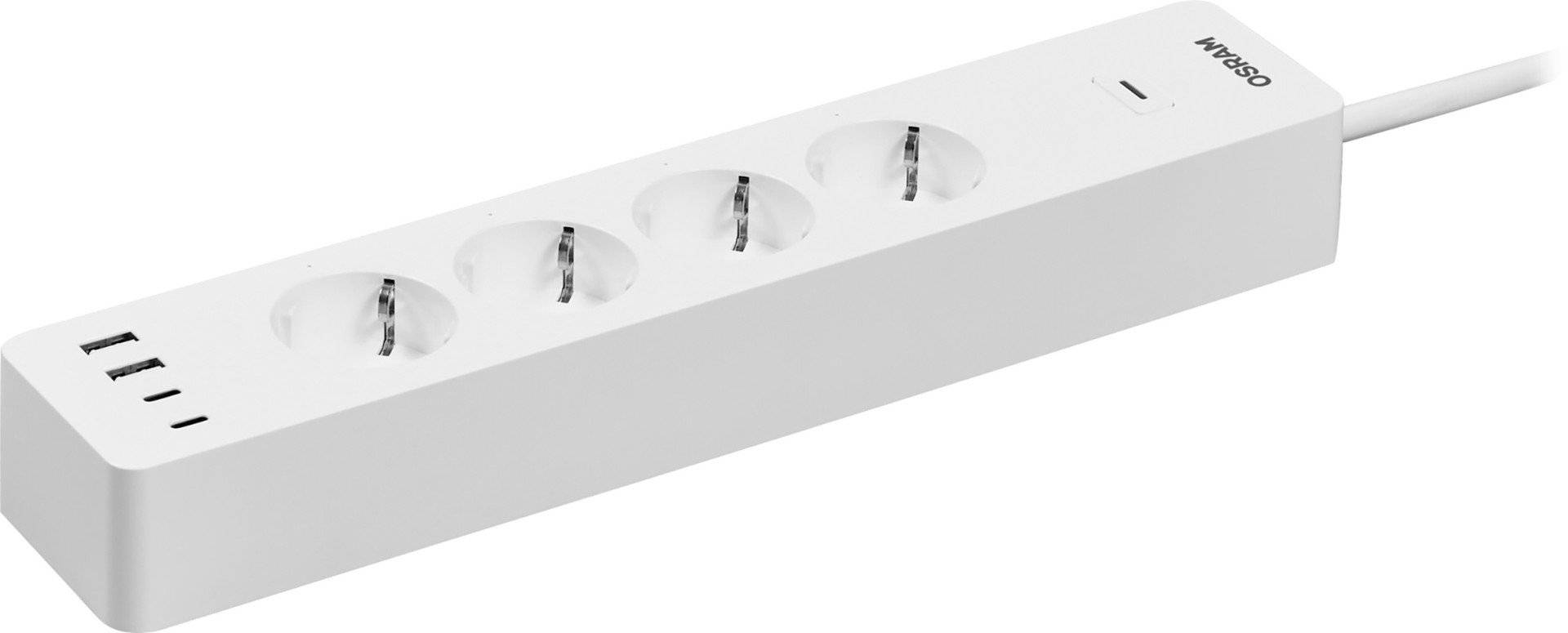 Osram Steckdosenleiste 4-fach SMART+ WiFi Multipower Socket EU Weiß Osram Steckdosenleiste 4-fach SMART+ WiFi Multipower Socket EU Weiß von Osram
