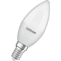 Osram - led Superstar Classic LED-Lampe in B-Kolbenform mit drei Lichtszenen Relax, Active, Sleep. Aus gefrostetem Kunststoff, 4.9W, E14 Fassung, von Osram