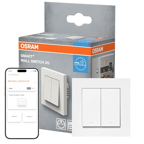 SMART+ WIFI MATTER WALL SWITCH 2 Channel von Osram