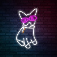 Benutzerdefinierte Welpe Neon Schild, Hund Personalisierte Led Personalisiertes Geschenk, Kinder Geschenke Für Sie, Ihn, Wand-Dekor, Led von Ossyneon