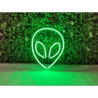 Mini Alien Neon Schild Benutzerdefinierte Led Licht Wand Dekor Hochzeit Zimmer Schlafzimmer Zeichen Personalisiertes Geschenk von Ossyneon