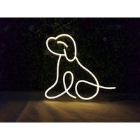 Mini Hund Welpe Neon Leuchtreklame Benutzerdefinierte Led Neonlicht Zeichen Wand Wand-Dekor-Neon-Schild Anime Logo-Neonlicht-Zeichen von Ossyneon