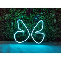 Mini Schmetterling Neon Schild Benutzerdefinierte Led Light Cut Wand Dekor Name Licht Zeichen von Ossyneon