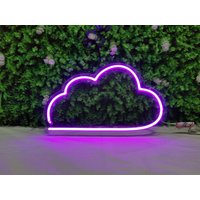 Mini Wolke Neon Schild Benutzerdefinierte Led Light Cut Wand Dekor Name Neonlicht Zeichen Logo von Ossyneon