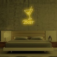Personalisierte Hausbar Neon Leuchtreklame Benutzerdefinierte Bar Personalisiert Ihr Name Hergestellt Jahr Led Neonlicht Zeichen Man Cave Logo von Ossyneon