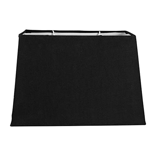 Ostaria Rechteckiger Lampenschirm, Schwarz von Ostaria