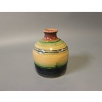 Kleine Vase Mit Mehrfarbiger Glasur von OstedAntiqueDesign