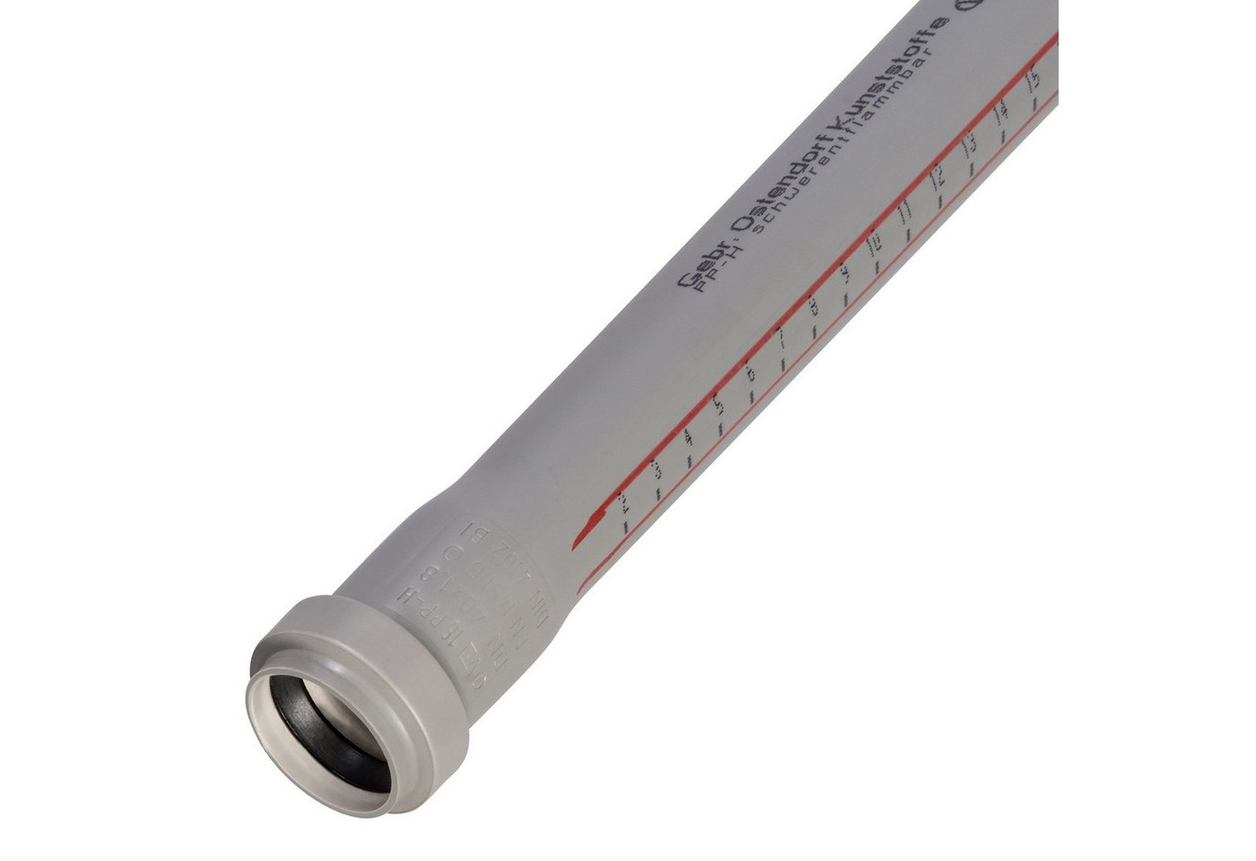 Ostendorf HT-Rohr HT Rohr DN50 1500mm 1,5m HTEM NW50 50mm Abwasserrohr Abflussrohr grau Ostendorf HT-Rohr HT Rohr DN50 1500mm 1,5m HTEM NW50 50mm Abwasserrohr Abflussrohr grau von Ostendorf