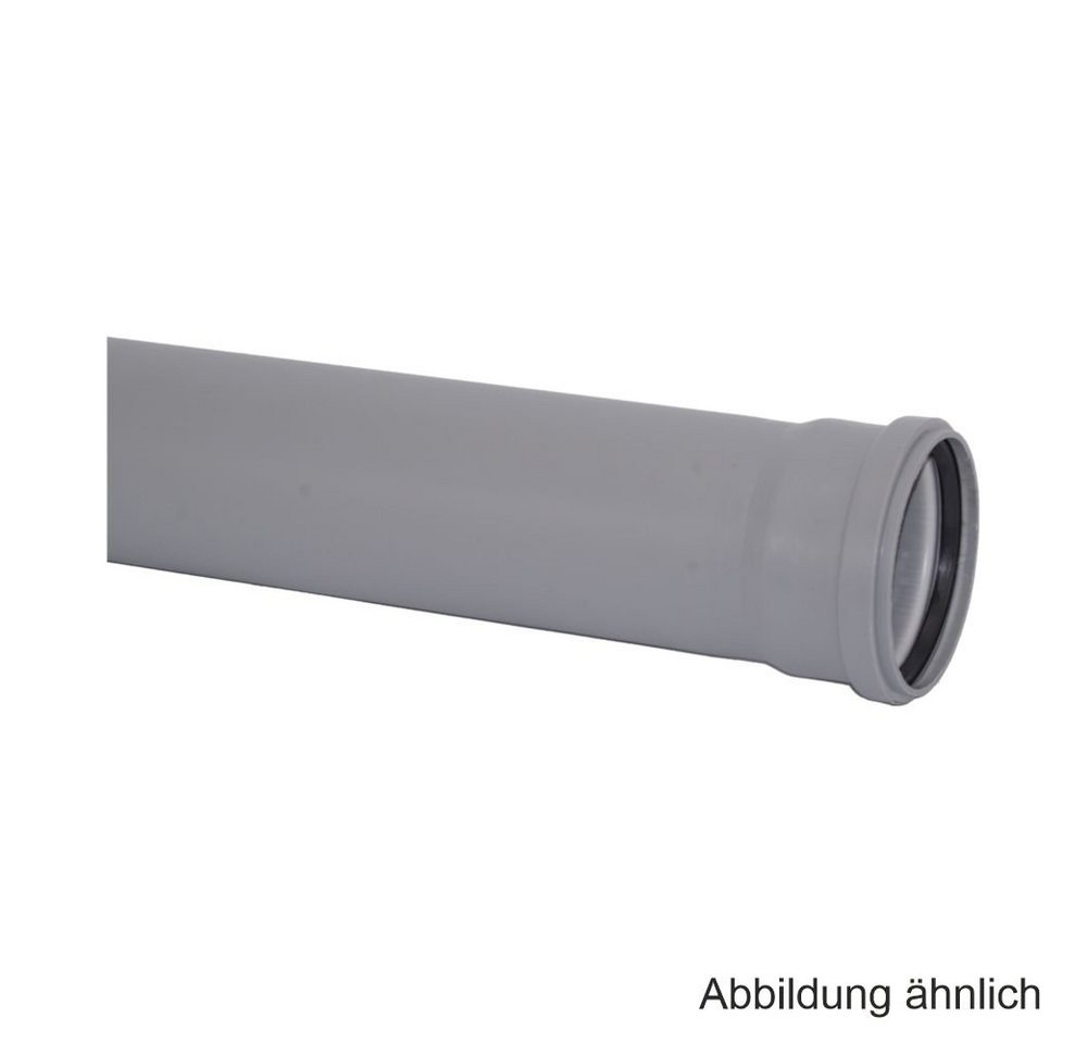 Ostendorf Kunststoffe Wasserrohr HT-Abflussrohr mit Dichtring, DN 125 x 150 mm Ostendorf Kunststoffe Wasserrohr HT-Abflussrohr mit Dichtring, DN 125 x 150 mm von Ostendorf Kunststoffe
