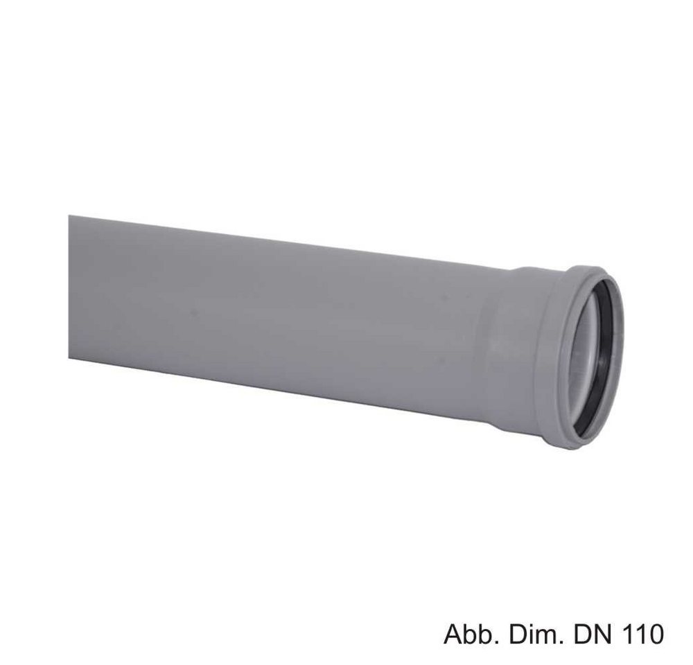 Ostendorf Kunststoffe Wasserrohr HT-Abflussrohr mit Dichtring, DN 50 x 250 mm Ostendorf Kunststoffe Wasserrohr HT-Abflussrohr mit Dichtring, DN 50 x 250 mm von Ostendorf Kunststoffe