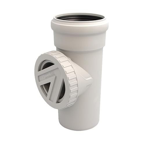 Reinigungsrohr SKOLAN DB DN 100 mit rundem Verschluss Reinigungsrohr SKOLAN DB DN 100 mit rundem Verschluss von Ostendorf Kunststoffe