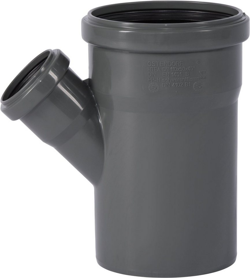 Ostendorf HT-Rohr OSTENDORF HTsafe Abzweig DN/OD 110/50 45 Grad, 175220 Ostendorf HT-Rohr OSTENDORF HTsafe Abzweig DN/OD 110/50 45 Grad, 175220 von Ostendorf
