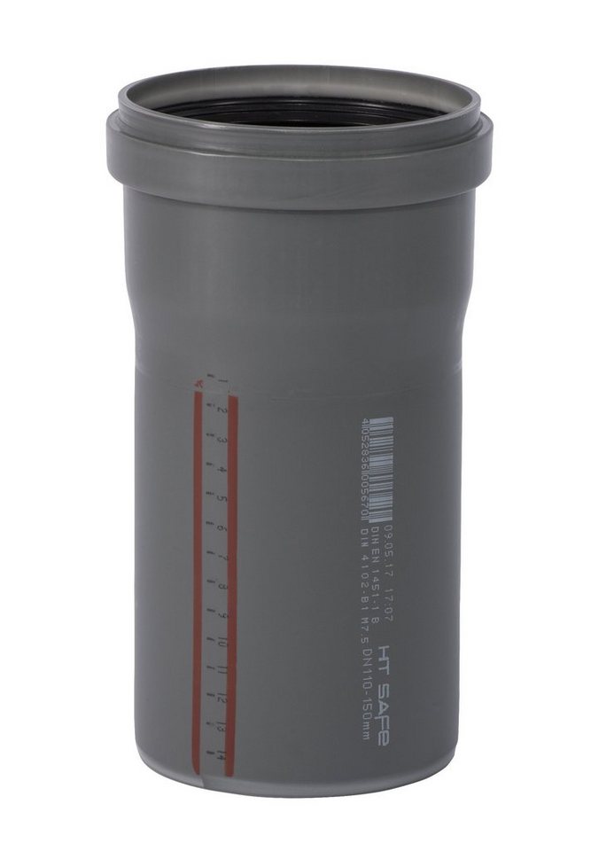 Ostendorf HT-Rohr OSTENDORF HTsafe Rohr mit Muffe DN/OD 110x150mm, 175000 Ostendorf HT-Rohr OSTENDORF HTsafe Rohr mit Muffe DN/OD 110x150mm, 175000 von Ostendorf