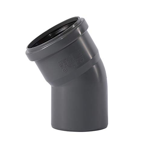 Ostendorf HTsafe Bogen 30 Grad DN 75 mm HT-Rohr, grau von Ostendorf
