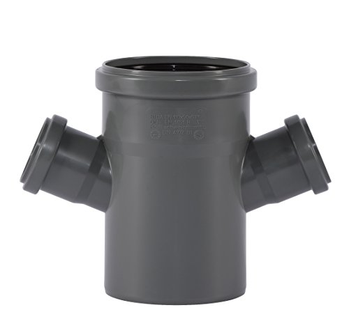 Ostendorf HTsafe Doppelabzweig DN 110/50/50 mm 67 Grad HT-Rohr von Ostendorf