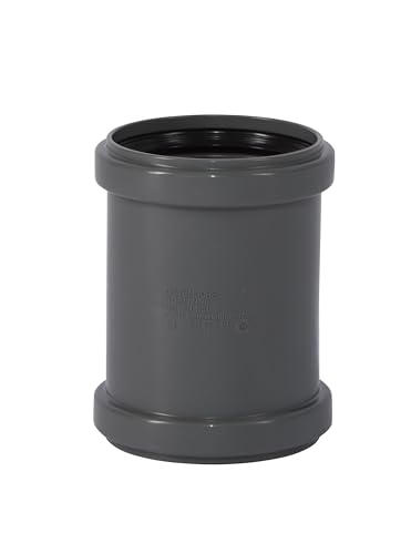 Ostendorf HTsafe Doppelmuffe DN 75 mm HT-Rohr von OSTENDORFER