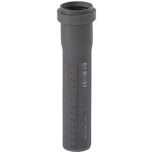 Abflussrohr 40mm - Abwasserrohr zur Entwässerung, Länge 150mm, Kunststoffrohr von Ostendorf