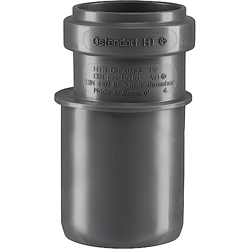 Ostendorf 171710 HTsafe Reduktion DN 40/32 mm HT-Rohr,grau von Ostendorf