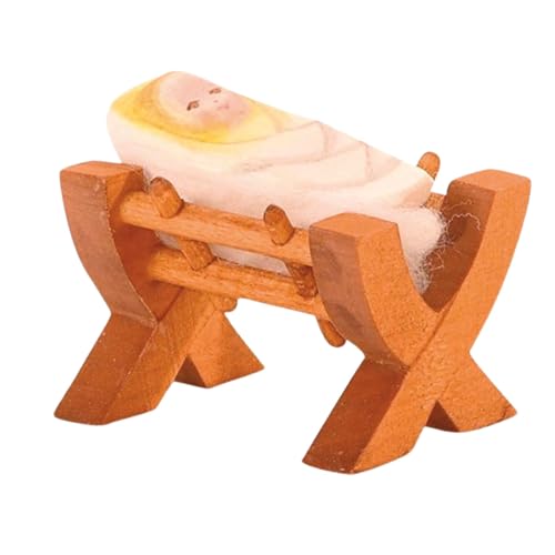OSTHEIMER 42113 Krippe mit Kind II 2-tlg. Höhe 65mm aus Holz OSTHEIMER 42113 Krippe mit Kind II 2-tlg. Höhe 65mm aus Holz von Ostheimer