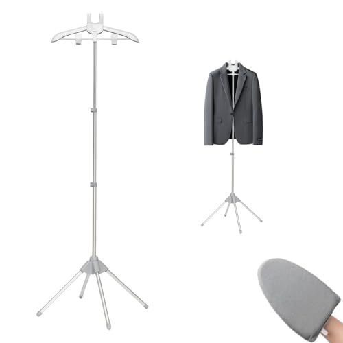 Dampfer Stand FüR Kleidung KleidungsstüCk Dampfer AufhäNger Mit BüGelhandschuh Tragbare Dampfer Rack FüR Dampfende Kleidung Einstellbare Handheld HäNgende BüGel KleidungsstäNder von Ostlttyn
