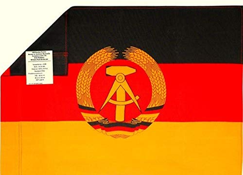 ostprodukte-versand DDR Fahne 150 x 90 cm - Ossi Produkte - für Ostalgiker - DDR Geschenke von ostprodukte-versand
