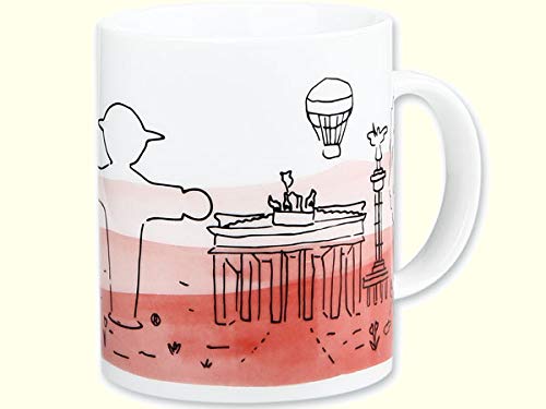 ostprodukte-versand Tasse rot Steher Ampelmännchen - DDR Geschenke - für Ostalgiker - Ossi Artikel von ostprodukte-versand