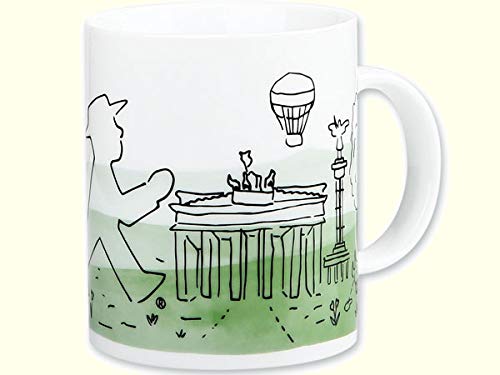 ostprodukte-versand Tasse grün Geher Ampelmännchen - DDR Waren - DDR Traditionsprodukte - Ostalgie von ostprodukte-versand