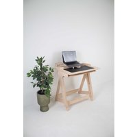 Sperrholz Möbel Stehpult Verstellbarer Home Office Tisch Benutzerdefinierter Computertisch Büromöbel Aus Holz Moderner Schreibtisch Bürogeschenk von OtamanDesk