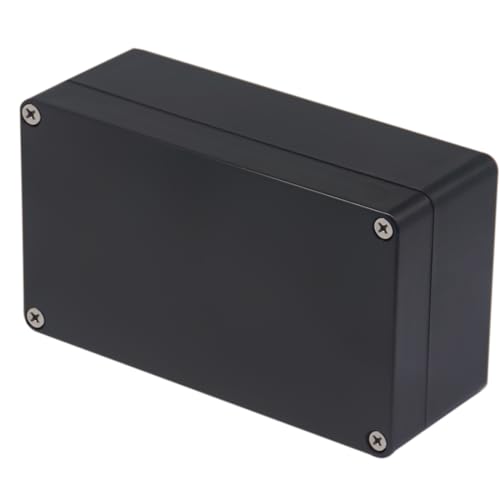 Otdorpatio Project Box IP65 wasserdichte Anschlussdose, ABS-Kunststoff, schwarz, elektrische Boxen, DIY-Elektronik-Projektgehäuse, Stromgehäuse, 158 x 90 x 60 mm Otdorpatio Project Box IP65 wasserdichte Anschlussdose, ABS-Kunststoff, schwarz, elektrische Boxen, DIY-Elektronik-Projektgehäuse, Stromgehäuse, 158 x 90 x 60 mm von Otdorpatio