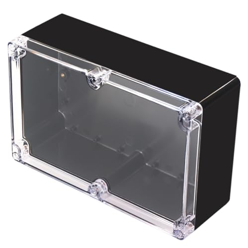 Otdorpatio Projektbox, IP65 wasserdichte elektrische Abzweigdose, ABS-Kunststoff, Heimwerker, Stromgehäuse, transparente Abdeckung, 230 x 150 x 85 mm Otdorpatio Projektbox, IP65 wasserdichte elektrische Abzweigdose, ABS-Kunststoff, Heimwerker, Stromgehäuse, transparente Abdeckung, 230 x 150 x 85 mm von Otdorpatio