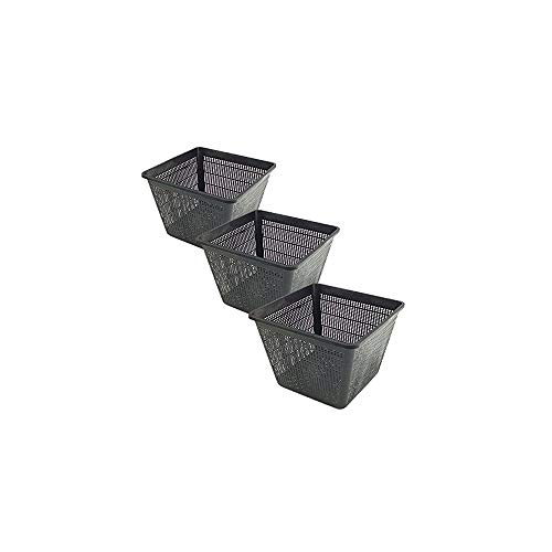 Pflanzkörbe für Gartenteiche, quadratisch, 3er-Pack von Other